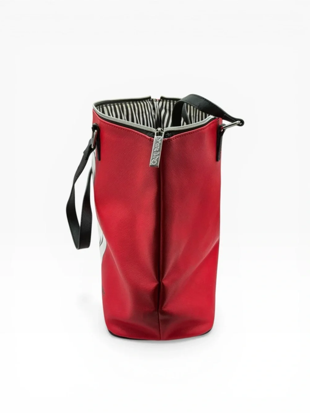 Marc Tetro Red Westie Tote Bag with Black Handles